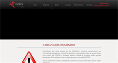 Desktop Screenshot of contric.com.br